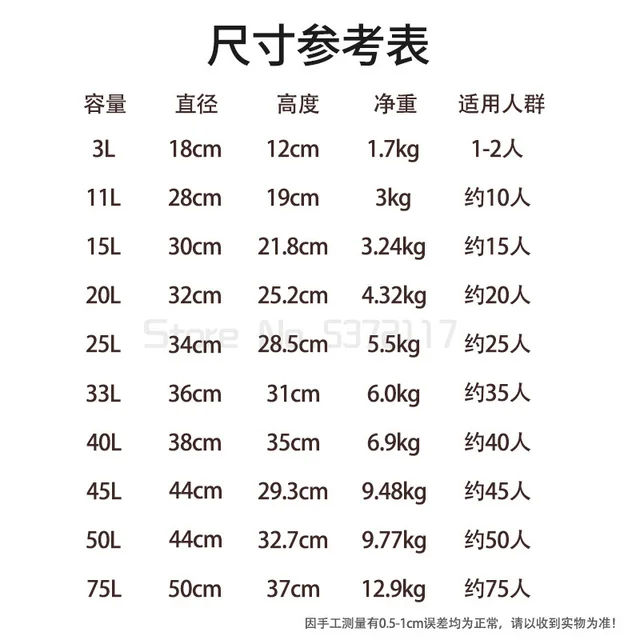 Kereskedelmi Nyomásfőző Konyhai Szakács Nagy Kapacitású Alumínium Pörkölt Edény - Image 4
