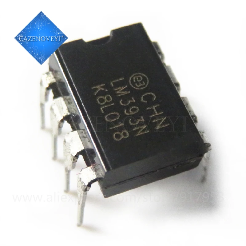 New 10PCS IC LM393 LM393N LM393P dual comparator TI/ST/NS DIP-8 IC 