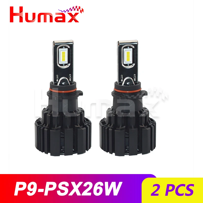 P9 2X3000 K H4 светодиодный H11 HB3 H7 HB4 P13W H8 светодиодный налобный фонарь для автомобиля, лампа дальнего и ближнего света, автомобильные лампы - Название цвета: PSX26W