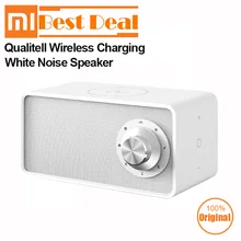 Xiaomi Mijia Qualitell Беспроводное зарядное устройство белый шум динамик BLT5.0 EPP 10 Вт Быстрая зарядка помощь сна Bluetooth динамик