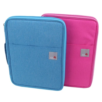 

Waterproof Oxfored Business A4 File Folder Document Bag Business Briefcase Storage Bag For Notebooks Pens Pad Computers Student