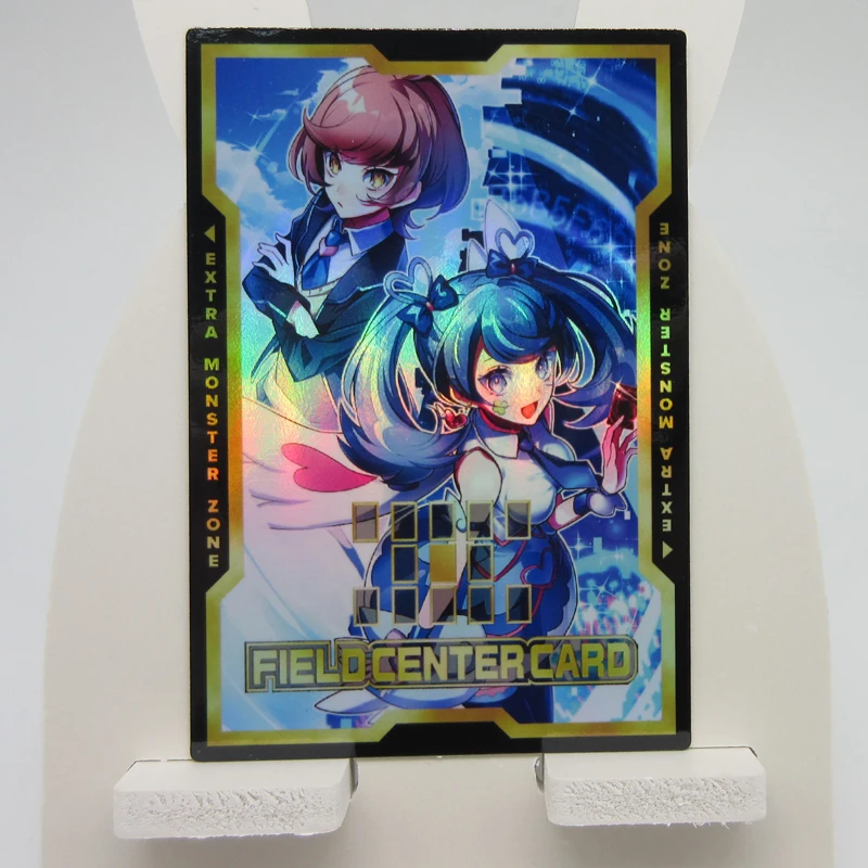 2 шт./компл. Yu-Gi-Oh! VRAINS Blue Angel полевой центр карты Скай зайзен Aoi YGOPRO Yugioh Trickstar структура палубные вентиляторы подарочная карта