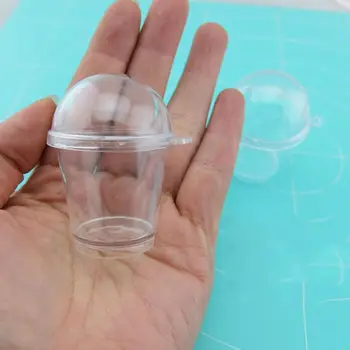 

20pcs Mini Clear Cake Container Dessert Cups Mousse Jelly Pudding Tiramisu Cup
