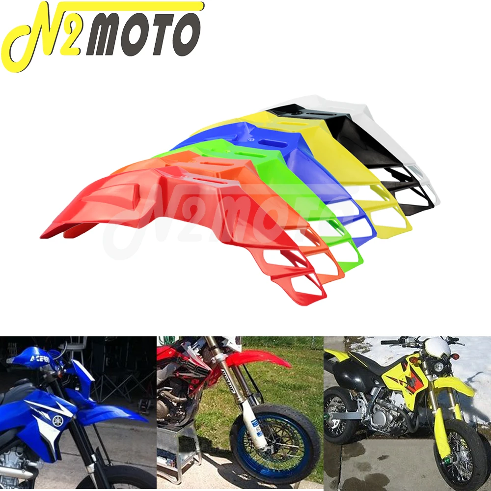 7colorsUniversalSMFenderMotorcycleFendersMotocrossFront