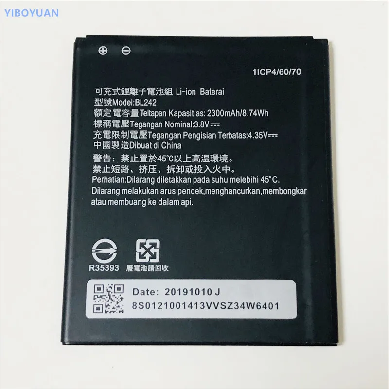 3,8 V 2300 мА/ч, BL242 для lenovo A3690 A3580 A3860 A3890 A3900 A3910 A3910e70 A3910t30 MT6735P 5," Батарея+ SS-C1 Зарядное устройство