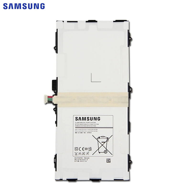 Сменный аккумулятор SAMSUNG оригинальный для GALAXY Tab S 10 5 Samsung T800 T801 T805 EB BT800FBE T807 SM