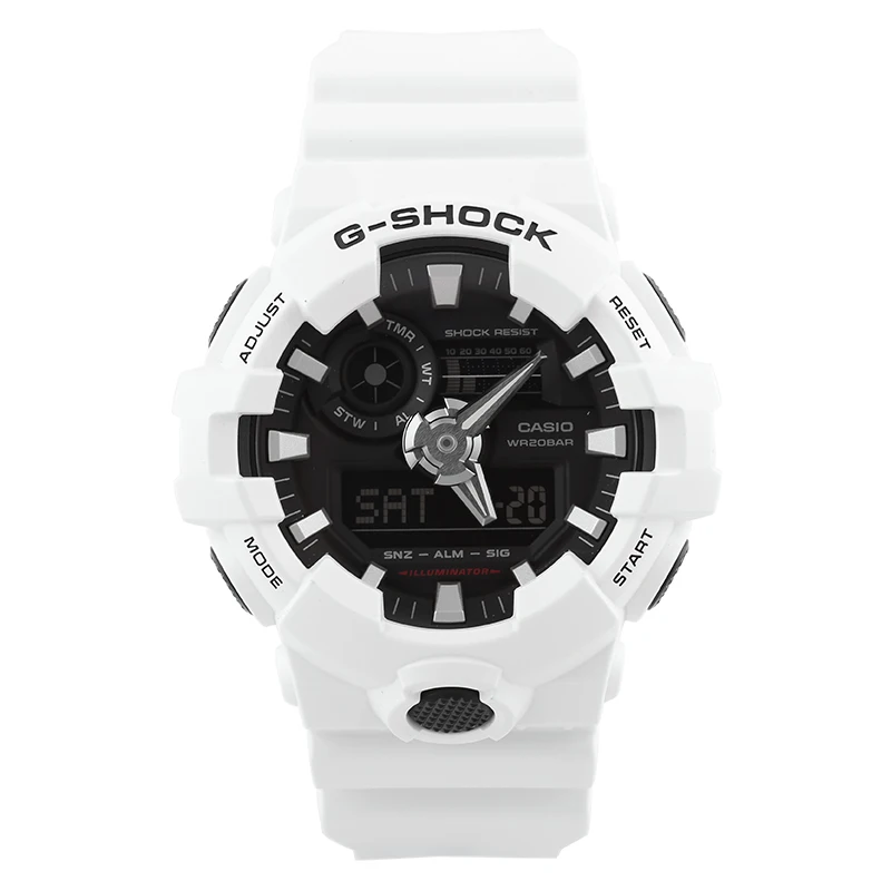 Оптическими зумом Casio Часы мульти-функциональный Спорт на открытом воздухе водонепроницаемые мужские часы GA-700-7A