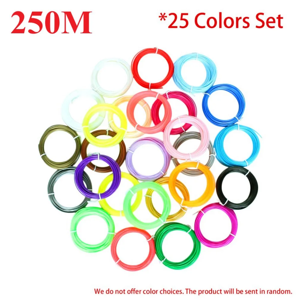 

25 Colors 20 Colors 10 Colors/set 3D Printer Pen Filament PLA 1.75mm 3D Printer Supplies Materials For 3D Printing Drawing Pen