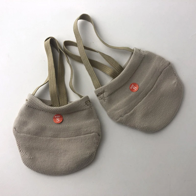 

Rhythmic Gymnastic Shoes Soft Half Socks Knitted Professional Competition Soft Sole Shoes Protect Elastic Skin Color dance shoes