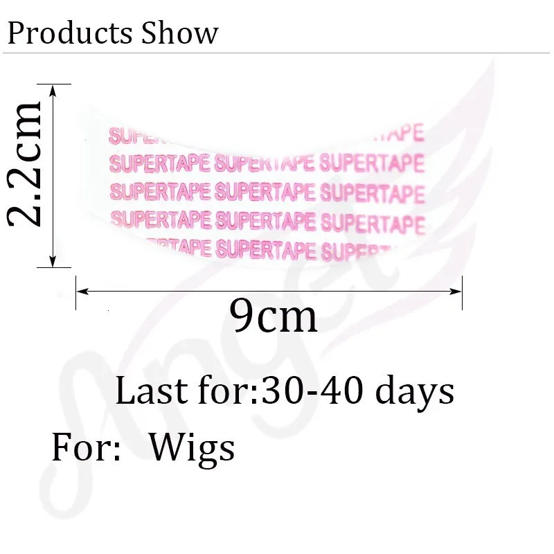 DHL,, 720 шт., 30-40 дней, суперклейкая лента для наращивания волос, парик с кружевом и лента/наращивание волос из полиуретана