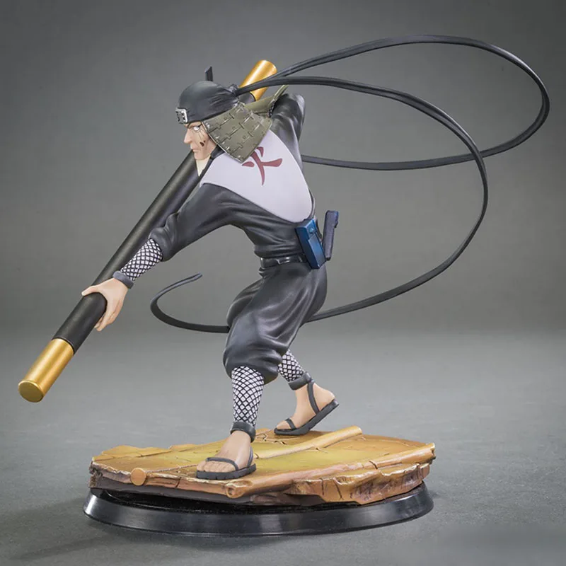 Аниме Наруто Shippuden Sarutobi Hiruzen Shodai Hokage Senju Hashirama Senju Tobirama ПВХ фигурка Коллекционная модель игрушки