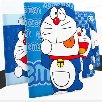 

Lovely Doraemon pattern tablet case for ipad 2018&2017 new model air1/2 pro9.7inch common leather cover