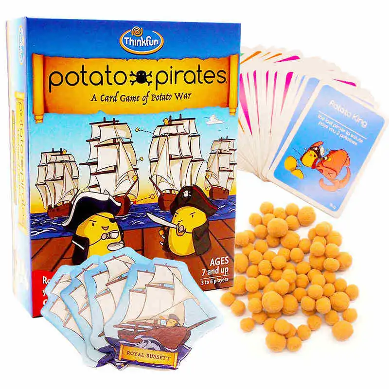 

America ThinkFun Potato Pirate Silly Dad Recommended Training Children Programming And Mathematics Logicality Educational Toy