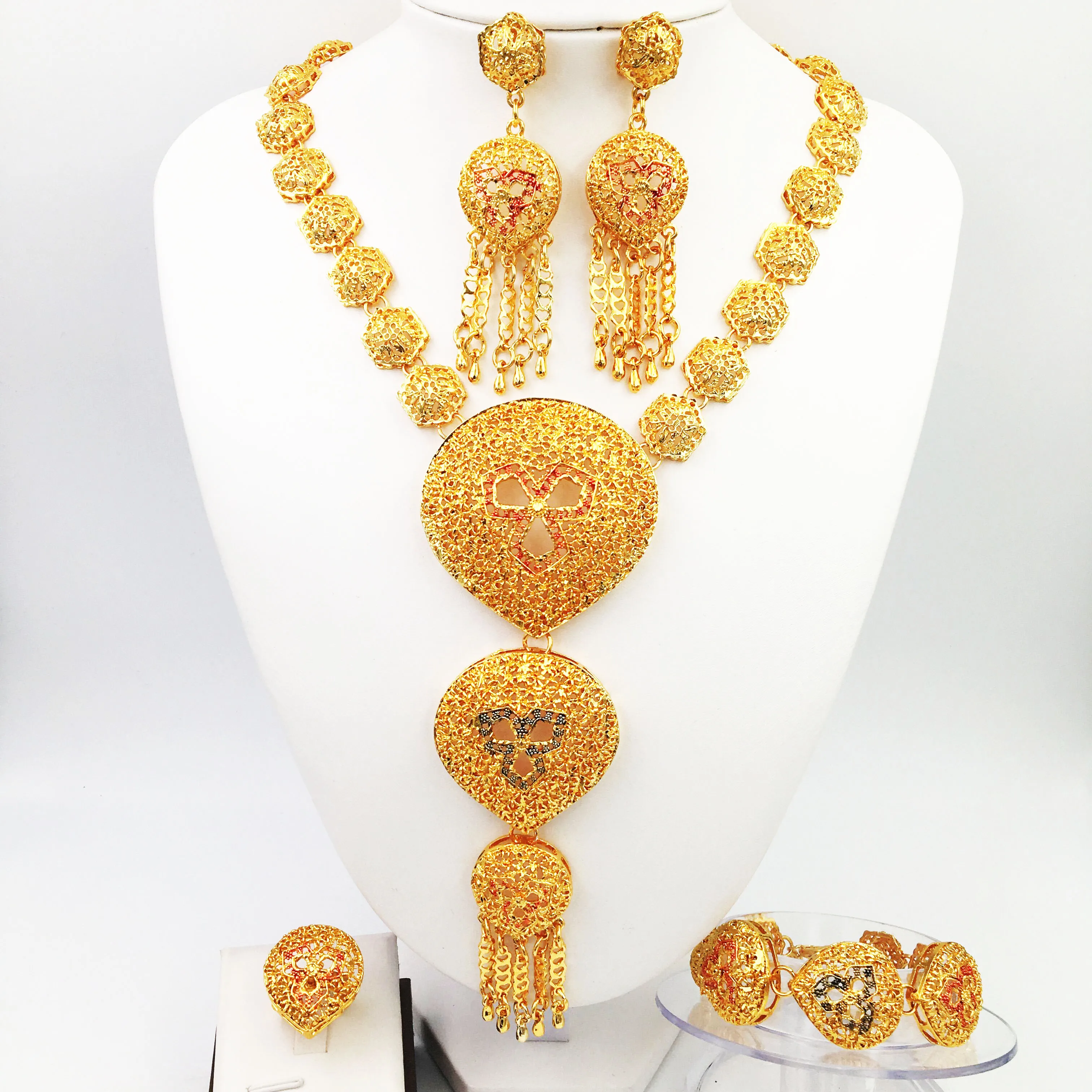 Wholesale New Dubai Gold Jewelry Womens 