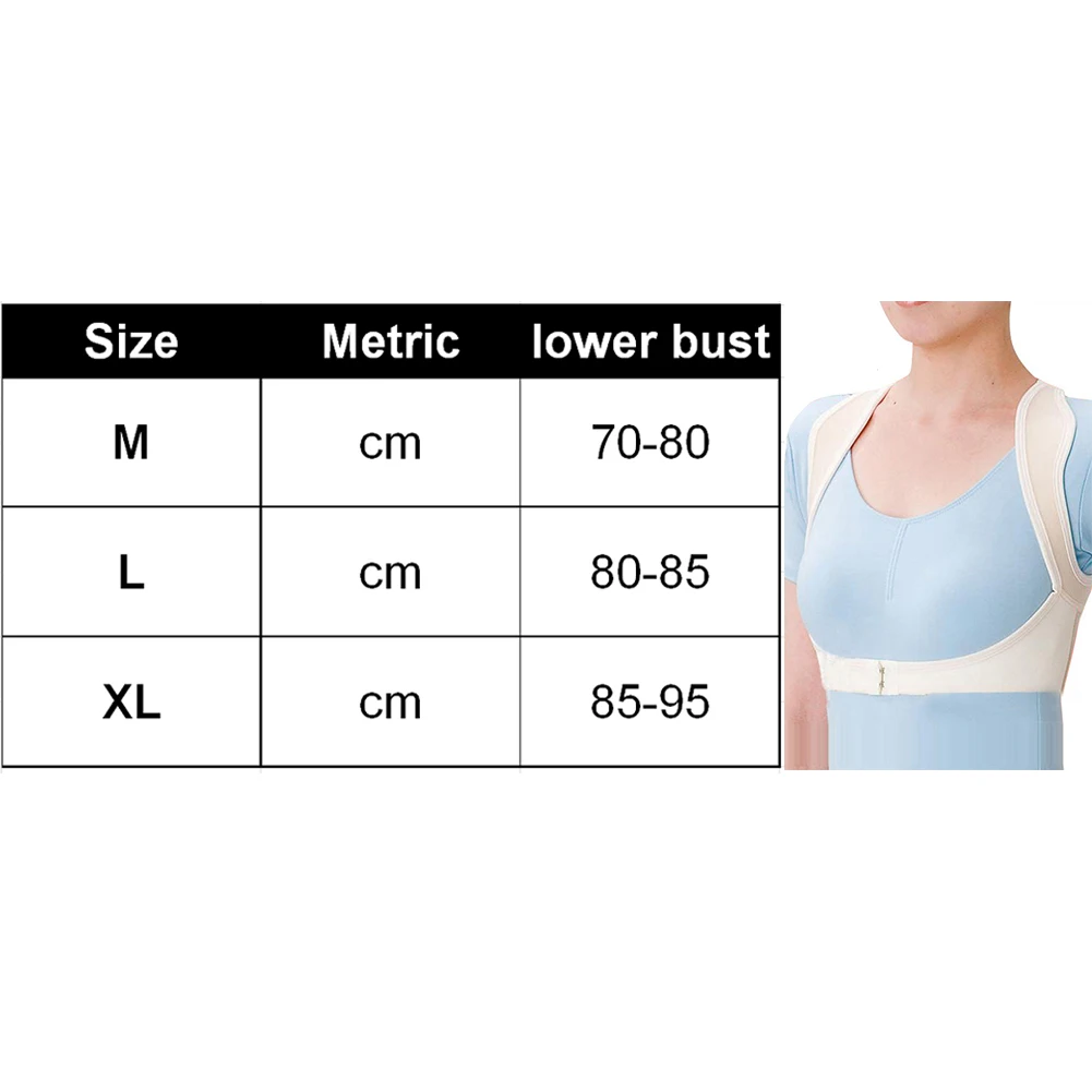 Women Spine Invisible Corset Shoulder Orthopedic Posture Corrector Adult Hunchback Health Elastic Belt Slouching Corrective