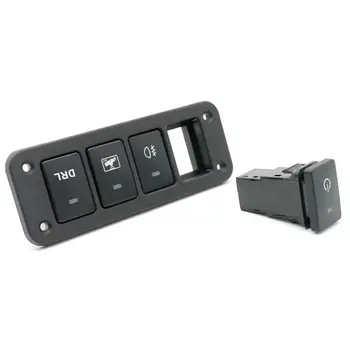 

DRL + LED light+ Driving Recorder+ Fog Light 4 Gang Switch Panel for Toyota