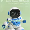 One-Click Demo Intelligent Programming Remote Control Robot Dynamic Music Parent-Child Companionship LED Lights RC Toy For Kids 5
