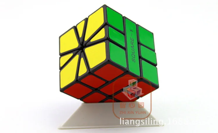 [Mf8 Rubik's Cube It SQ1 Abnormity Cube черно-белый с рисунком] Mf8 квадратный-1 Веерообразный Кубик Рубика Профессиональная игра