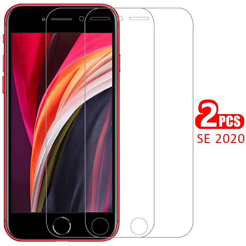 Чехол для apple iphone se 2020 закаленное стекло Защита экрана se2020 se2 s e es 2 es2020 | Мобильные