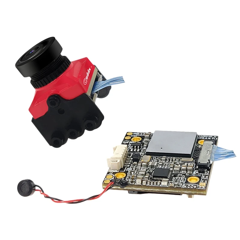 

ABKT-Caddx Turtle V2 1080P 60Fps Fov 155 Degree Super Wdr Mini Hd Fpv Camera Osd Mic for Rc Drone