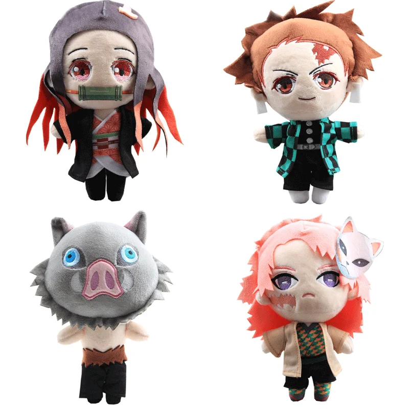 Anime Plush Doll Demon Slayer Kimetsu No Yaiba Tomioka Giyuu Toy 