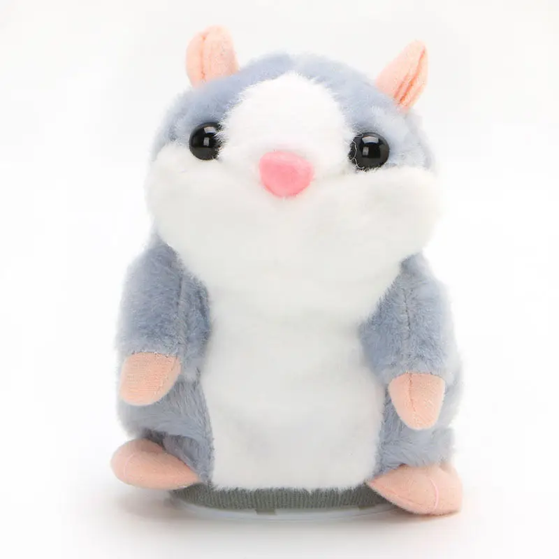 Cute Plush Talking Nodding Hamster Toy Speech Recorder Mimicry Repeat Your Words, a Great Kids Girls Gift Cute Plush Talking Nodding Hamster Toy Speech Recorder Mimicry Repeat Your Words, a Great Kids Girls Gift