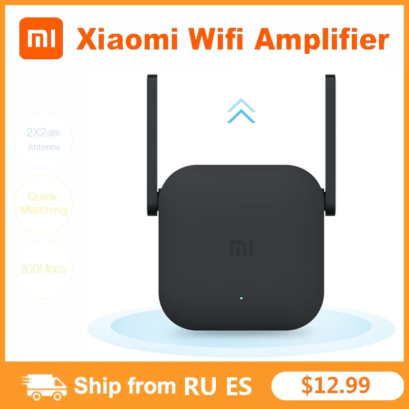 Оригинальный Wi Fi усилитель Xiaomi Pro Router 300M 2 4G ретранслятор сетевой расширитель