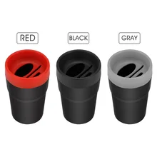 Многофункциональное 4 в 1 Мини экономичное автомобильное хранение мусора коробка тканевое ведро для хранения монет резервуар для хранения карт органайзер для чашки Держатели