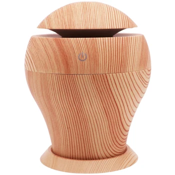 

250Ml USB Essential Oil Diffuser Aroma Wood Lamp Air Humidifier Aromatherapy Electric Aroma Diffuser Mist Maker for Home