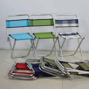 

Portable Metal Fold Stool Network Noodles Backrest Small Chair Go Fishing Stool Campstool Outdoors Children Fold Chair