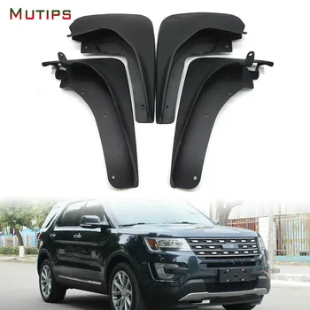

Car Front Rear Mudguards For Ford Explorer 2011 2012 2013 2014 2015 2016 2017 Car-styling Mudflaps Accessories 1Set Fender