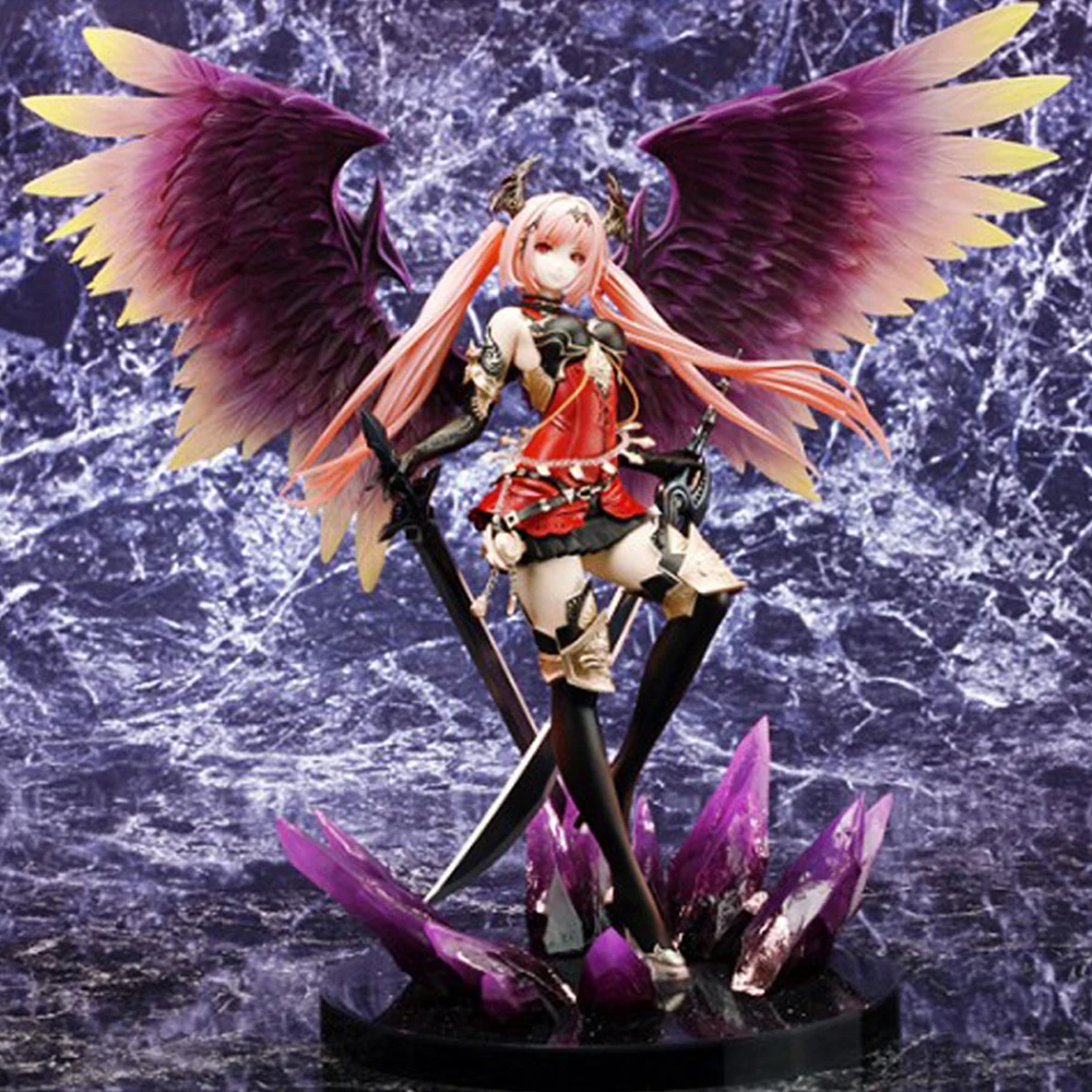 

Anime Action figure Toys model PVC Sexy Anime Game Dark Angel Olivia Ani Kotobukiya Rage Of Bahamut Collections gift Decoration