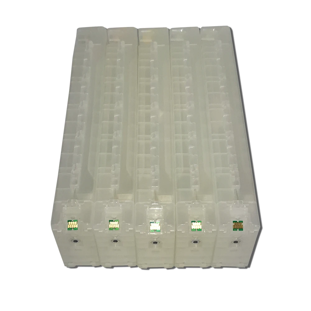 SureColor T7200 T5200 T3200 empty refillable ink cartridge T6941 T6942 T6943 T6944 T6945 compatible chips for epson printer
