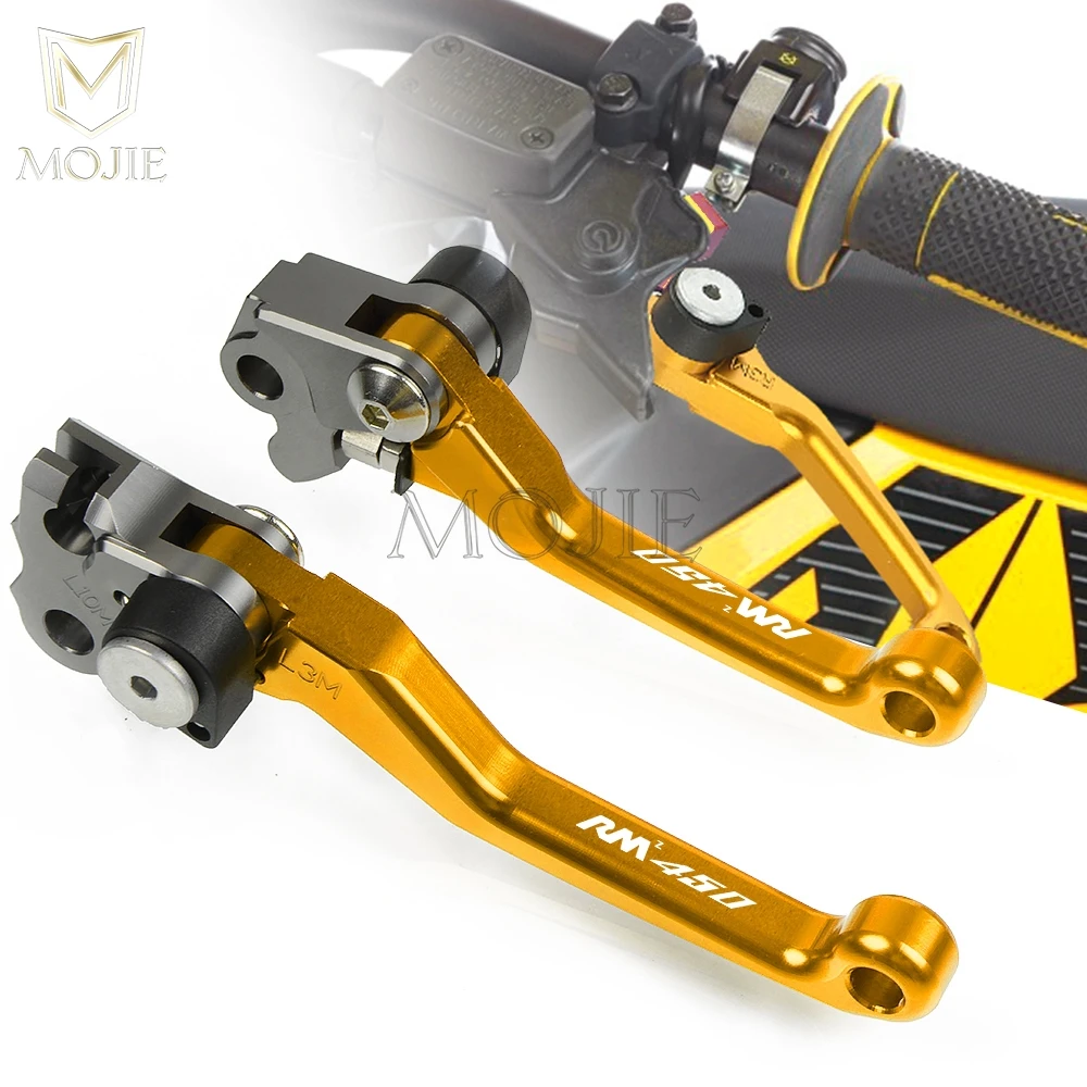 Для Suzuki RMZ450 RMZ 450 2005-2018 2017 2016 2015 2014 2013 2012 ЧПУ Рычаги поворотного тормоза сцепления мотоцикла кроссового велосипеда мотокросса