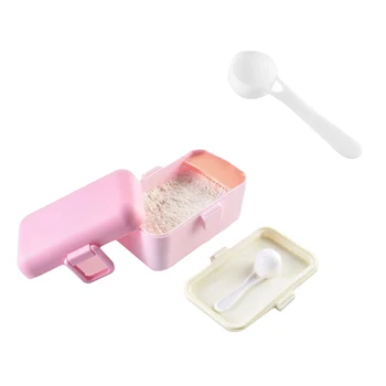 

2019 Portable Milk Baby Formula Milk Storage Formula Dispenser Food Container Storage Feeding Box For Kids Food PP Box