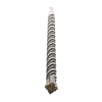 

Electric Hammer Impact Drill Tungsten Carbide Tip Drill Sds Plus Drill Bit Double Pit And Round Shank