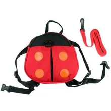 Для малышей, для детей, для сохранения безопасности, для малышей, для прогулок, ремни безопасности, анти-потеря, рюкзак, сумка для поводка, ремень, Rein, летучая мышь, Сумка с божьей коровкой