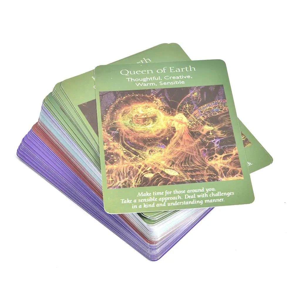 78 шт./Pak Angel Tarot Kaarten Dek настольная игра Карта Volledige Engels Вечерние игры Tafel Speelkaarten Familie