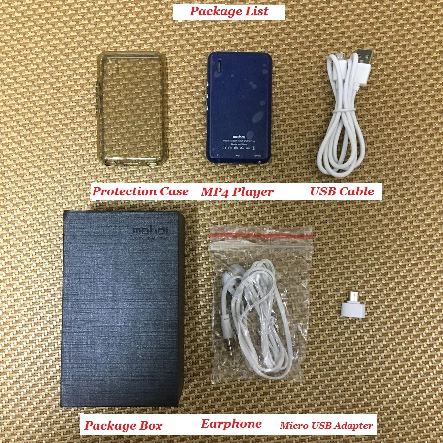 Mahdi металлический портативный Bluetooth MP4 MP3 музыкальный плеер fm-радио HD сенсорный экран Поддержка TF секундомер мини MP4 плеер динамик
