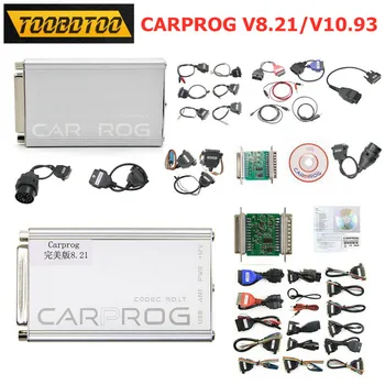 

Full Set Carprog 8.21 10.93 ECU Chip Tuning Tool CarProg V8.21 Online Programmer Carprog V10.93 With All 21 Adapters Repair Tool