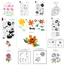 2022 Special Sale Book Engravings Fairy Tale Floral Rose Metal Cutting Dies Stamps Stencils Diy Scrapbook Paper Card Gift Molds