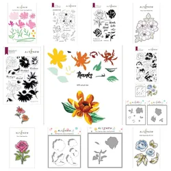 Matrices de découpe en métal, gravures de livre, conte de fées, Rose florale, timbres, pochoirs, bricolage, Scrapbook, cartes en papier, moules cadeaux, 2022 