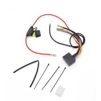 

Black Motorcycle fog light switch Smart relay Safe and reliable New arrival