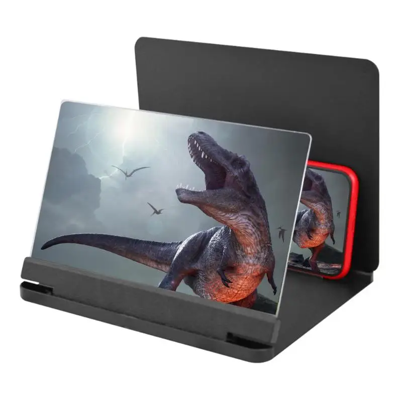 9 дюймов 3D мобильный телефон Экран увеличитель HD видео усилитель Подставка