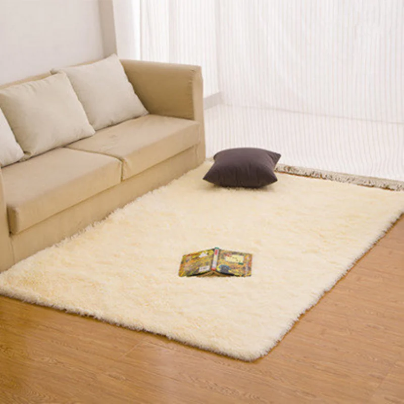 Light Yellow 1 шт. Противоскользящий коврик для ванной комнаты ковер на диван коврик для спальни большой размер мягкий коврик для ванной коврик ковер домашний декор ковровое покрытие для ванной Banheiro - Цвет: Light Yellow