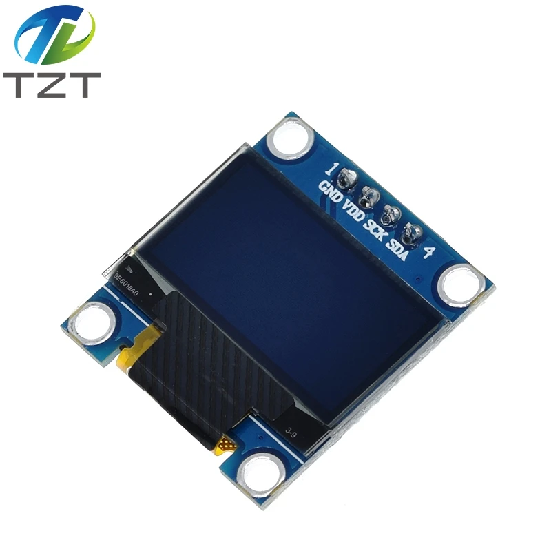 1 stücke Weiß Blau farbe 0,96 zoll 128X64 OLED Display Modul Gelb Blau OLED Display Modul Für Arduino 0,96 IIC Kommunizieren – Detail 5