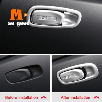 

2018 2019 For Volvo XC60 Car Copilot Glove Box Door Bowl Handle Cover Trim ABS Matte Auto Interior Accessories Styling Sticker