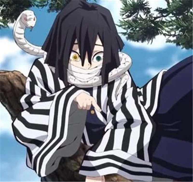 Demon Slayer Kimetsu No Yaiba Cosplay Iguro Obanai Wig Black Synthetic Hair Halloween Concert Role Play Styled Wig For Adult Anime Costumes Aliexpress