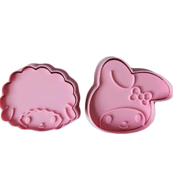 

Sheep And Dog Cookie Cutter Plastic Biscuit Cut Mold Baking Fruit Cut Cake Mold Embossing Printing Die