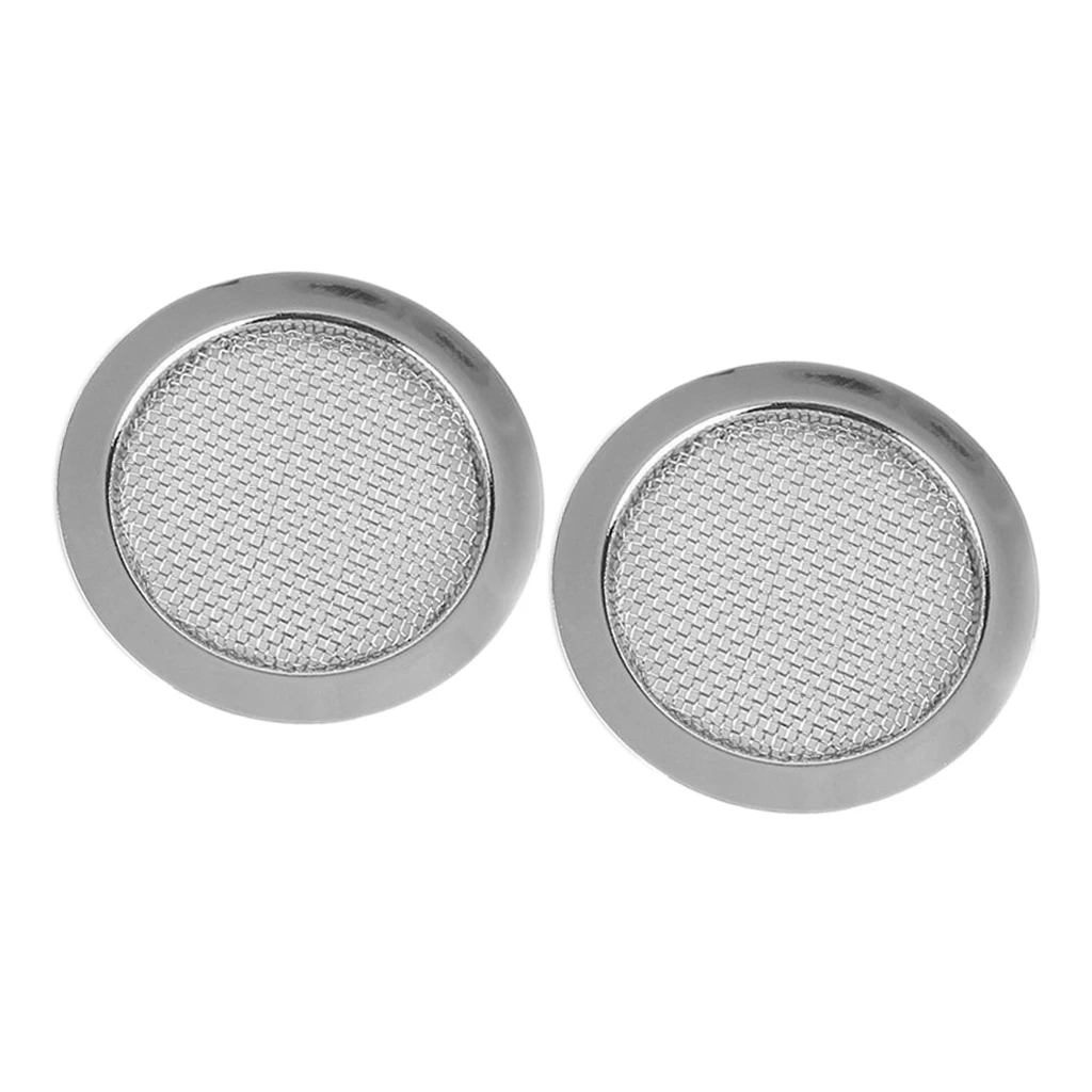 2pcs Sound Hole Insert Screen Speaker Grills for Resonator Cigar Box Guitar
